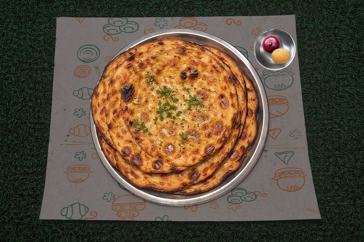 Aloo Pyaz Paratha