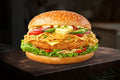 Chowmein Cream Burger