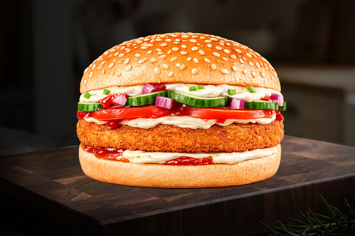 McCain cream burger