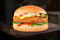 McCain Tikki Cheese burger